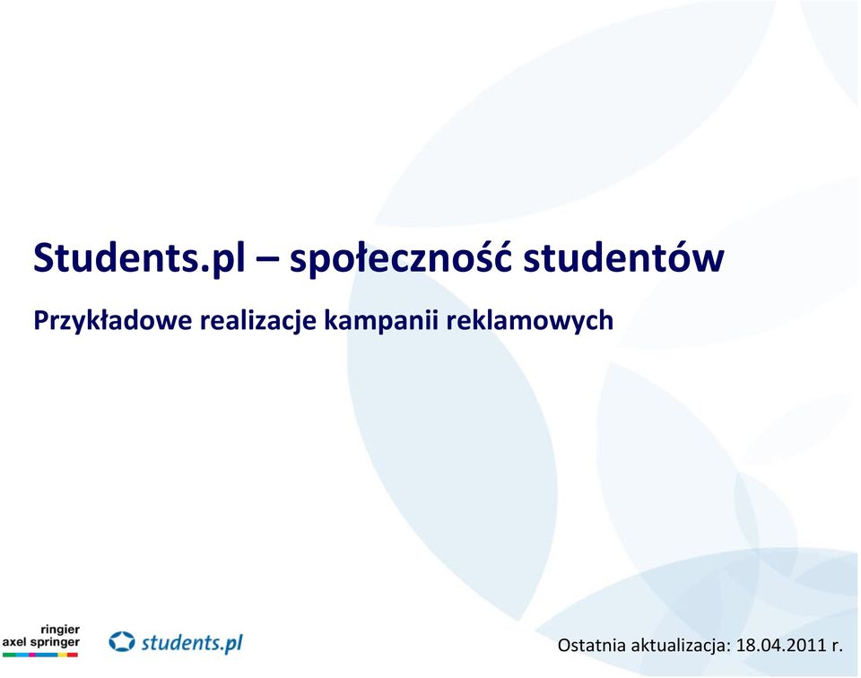 Przykładowe realizacje