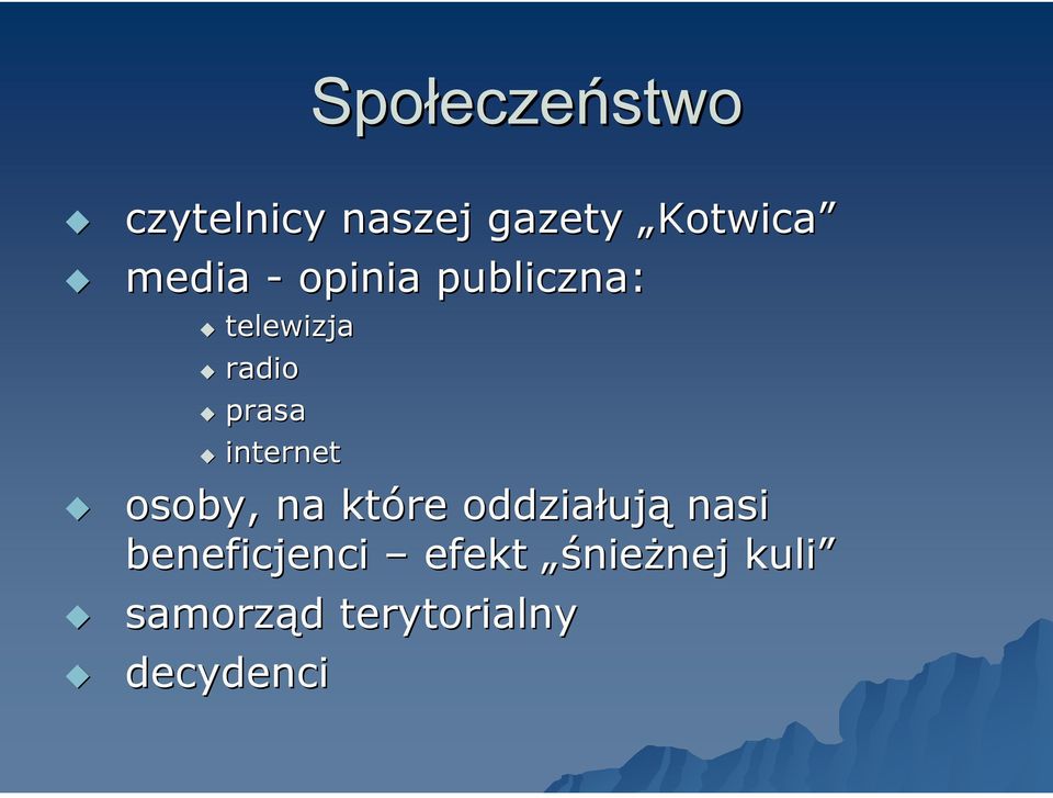 internet osoby, na które oddziałują nasi