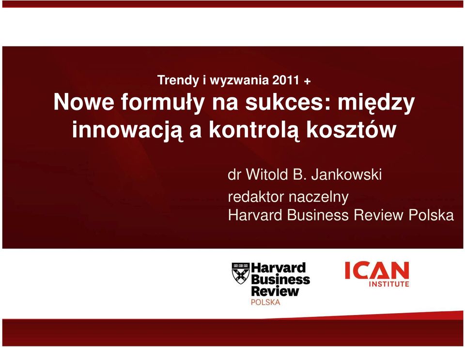 kosztów dr Witold B.