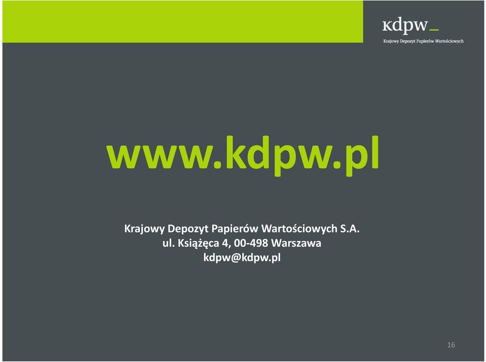 tpapierów Wartościowych ś