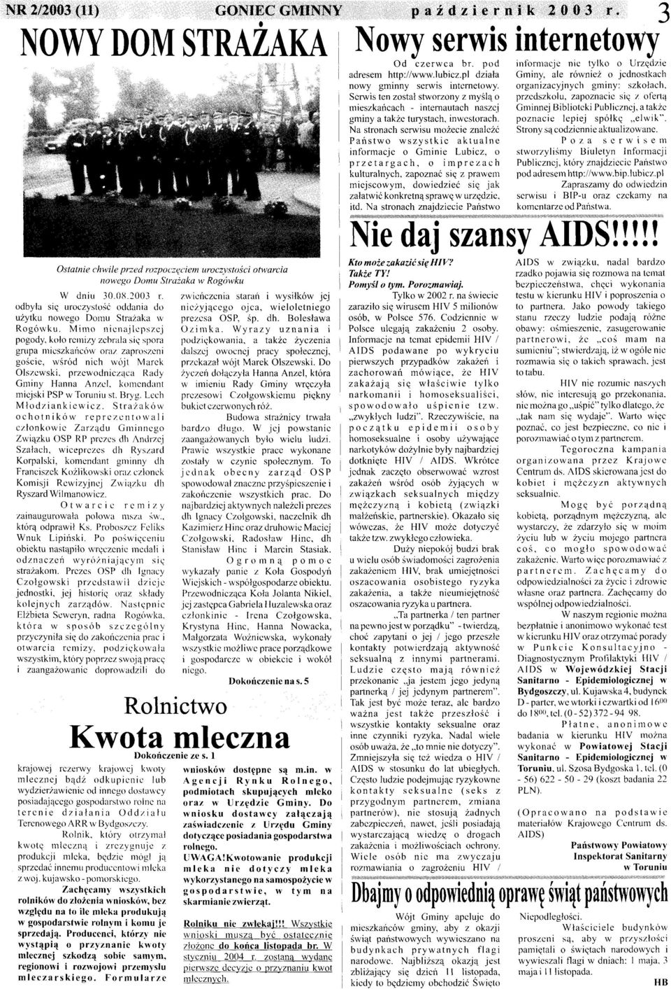 uroczystości otwarcia nowego