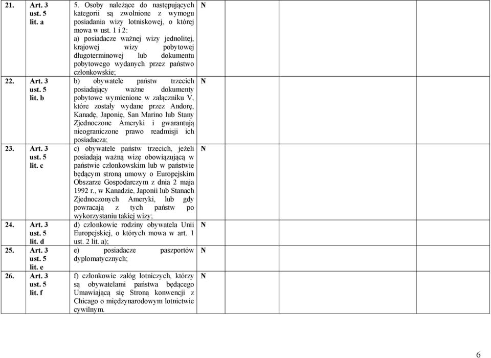 dokumentu pobytowego wydanych przez państwo członkowskie; b) obywatele państw trzecich posiadający ważne dokumenty pobytowe wymienione w załączniku V, które zostały wydane przez Andorę, Kanadę,