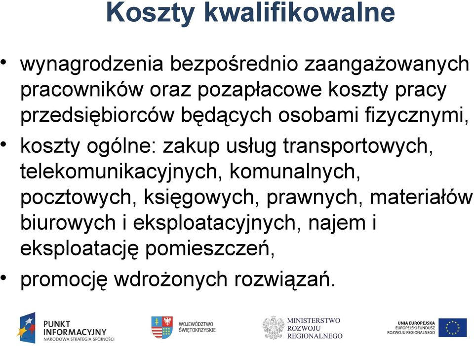 usług transportowych, telekomunikacyjnych, komunalnych, pocztowych, księgowych, prawnych,