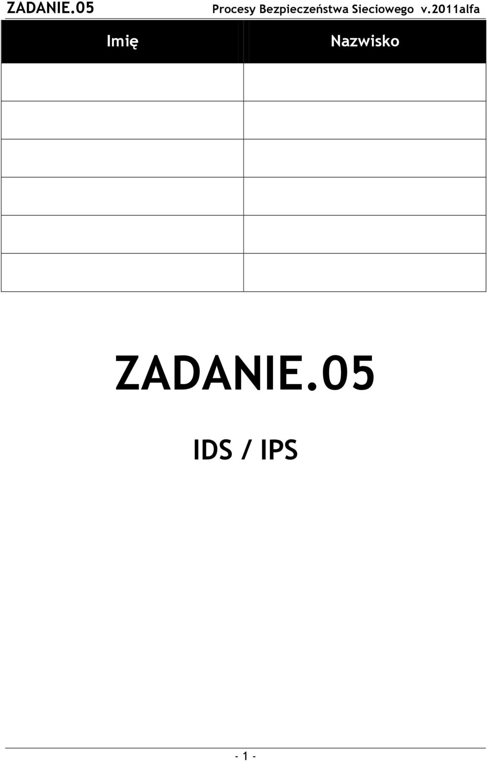 ZADANIE.