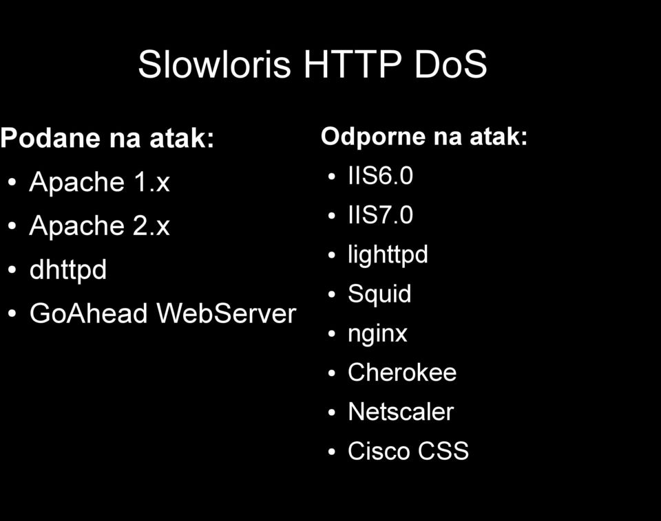 x dhttpd GoAhead WebServer Odporne na