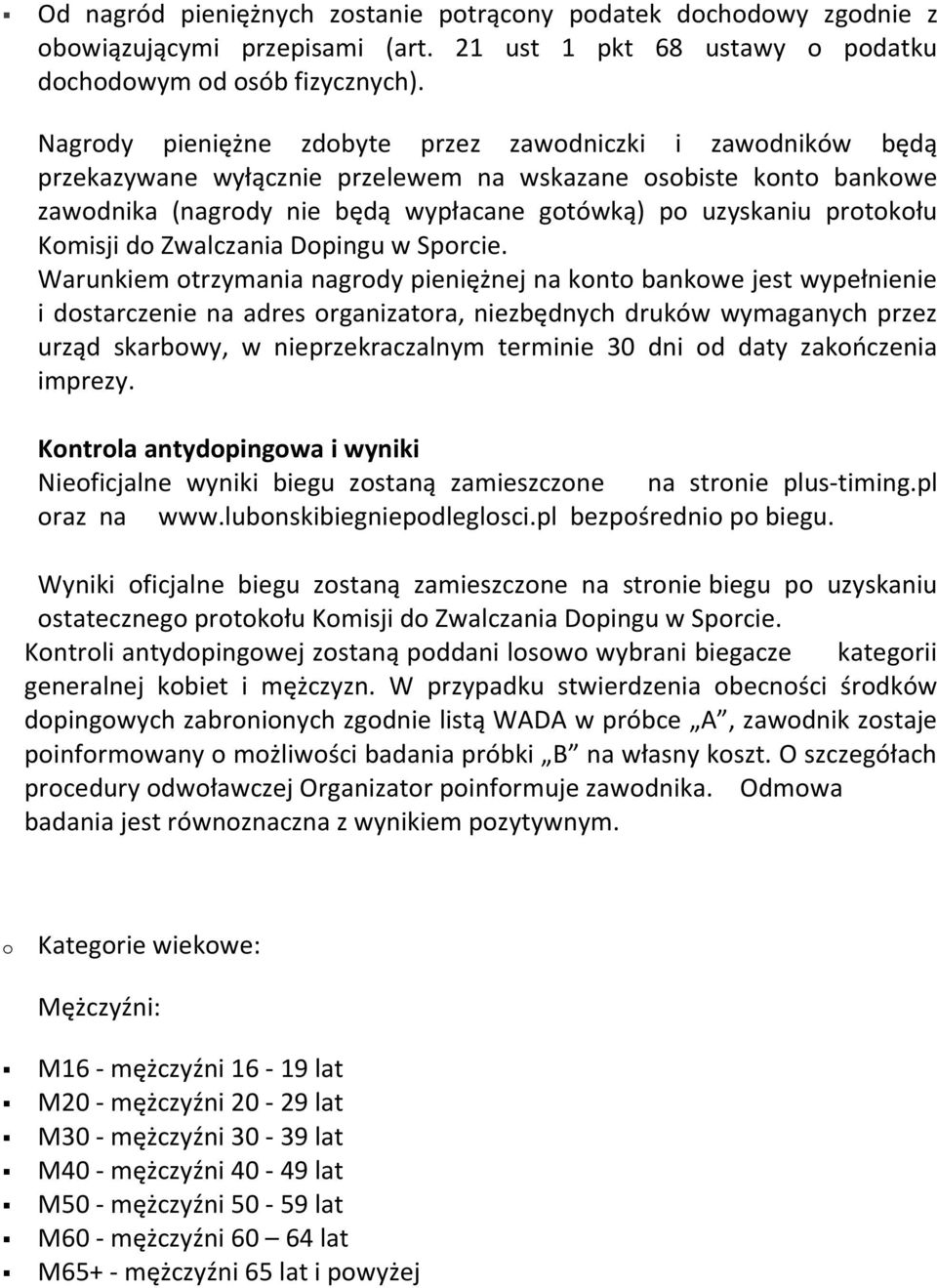 Zwalczania Dpingu w Sprcie.