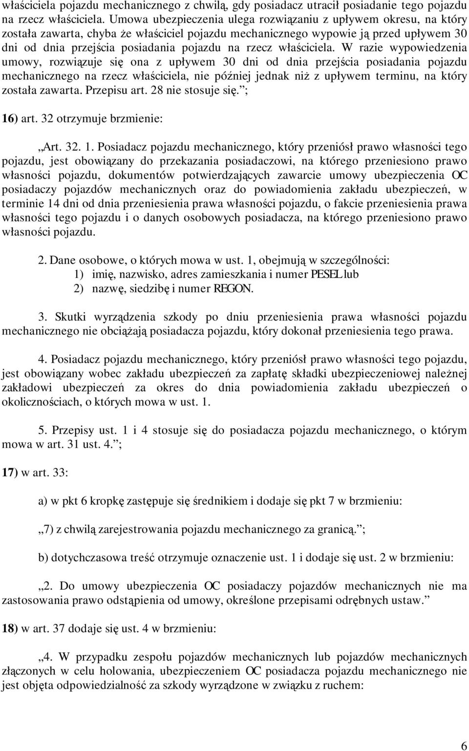 rzecz właściciela.