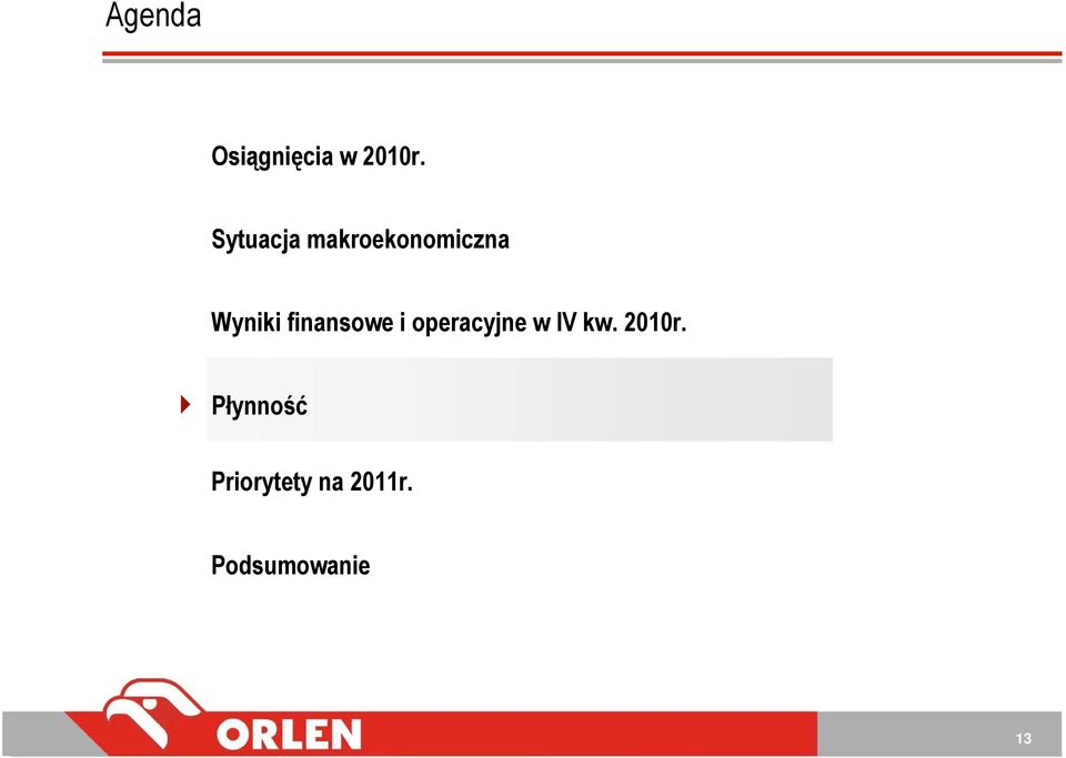 finansowe i operacyjne w IV kw.