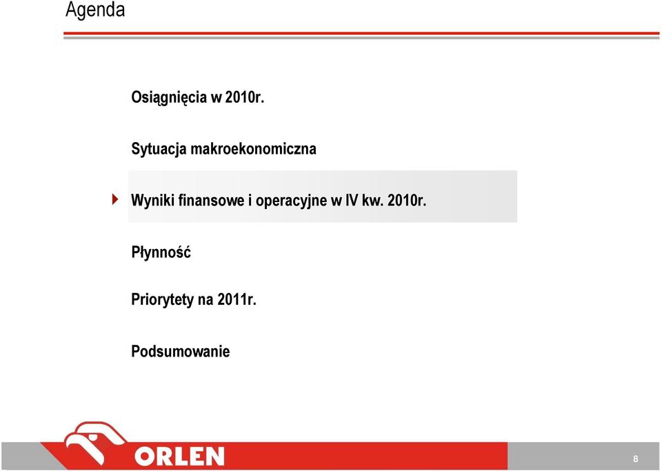 finansowe i operacyjne w IV kw.