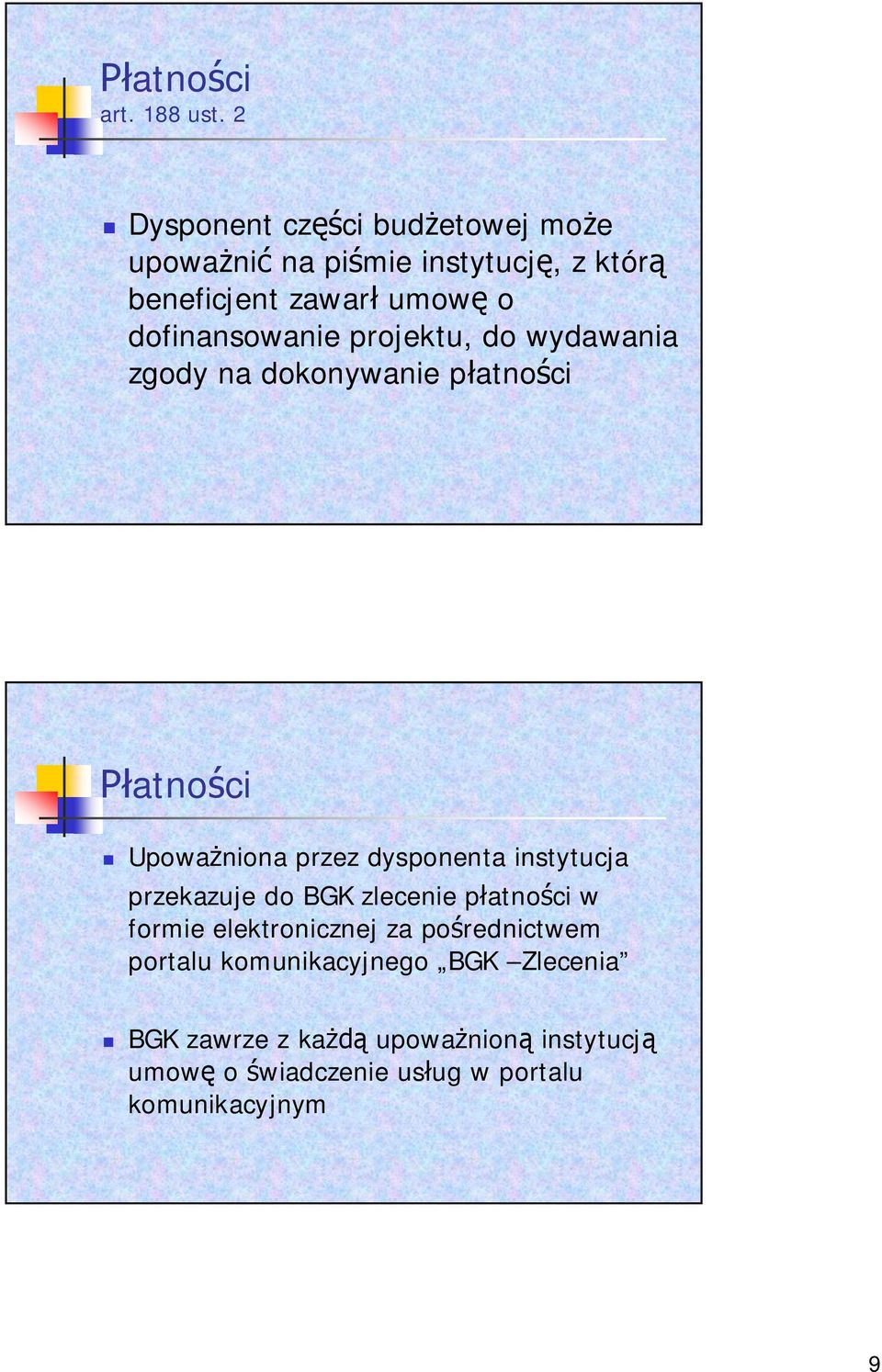 dofinansowanie projektu, do wydawania zgody na dokonywanie p atno ci atno ci Upowa niona przez dysponenta