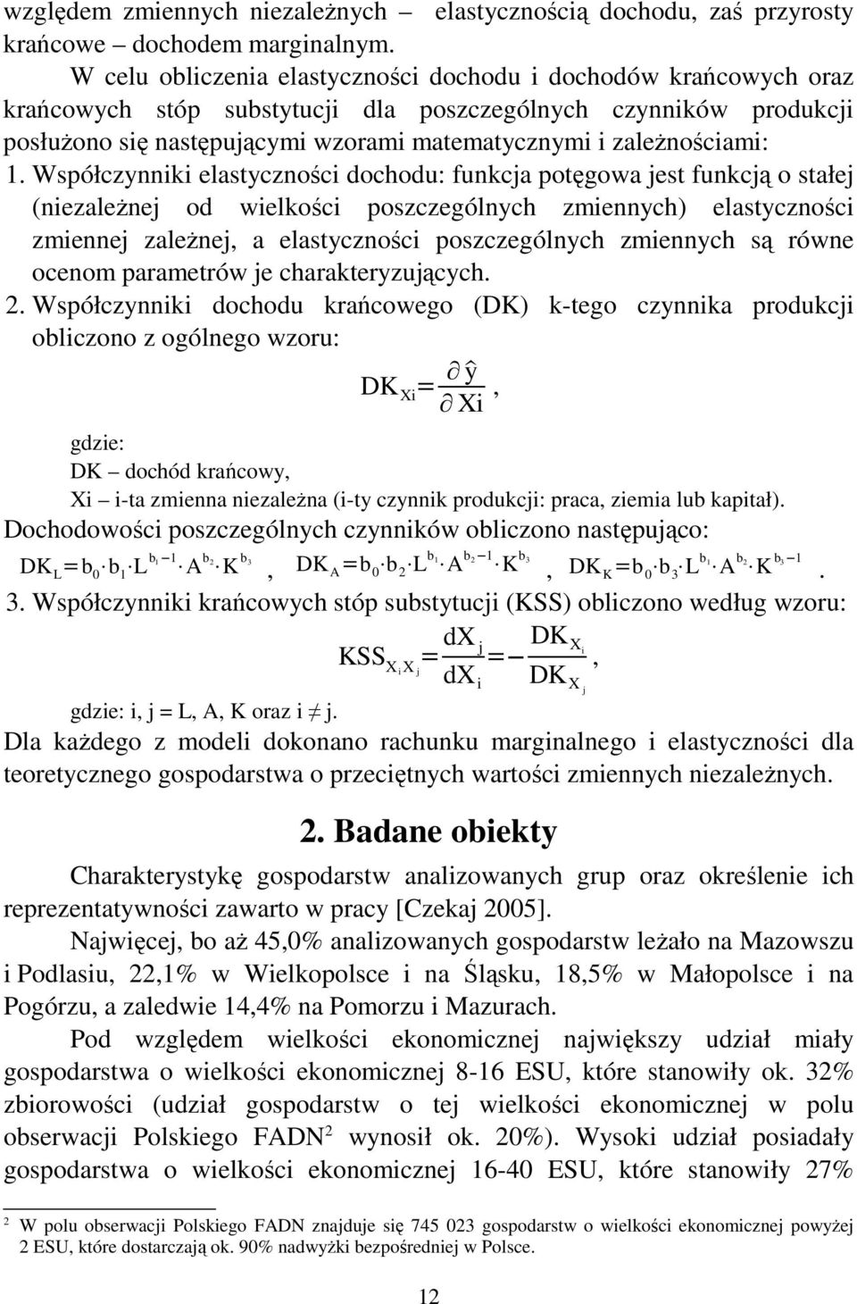 zależnościami: 1.