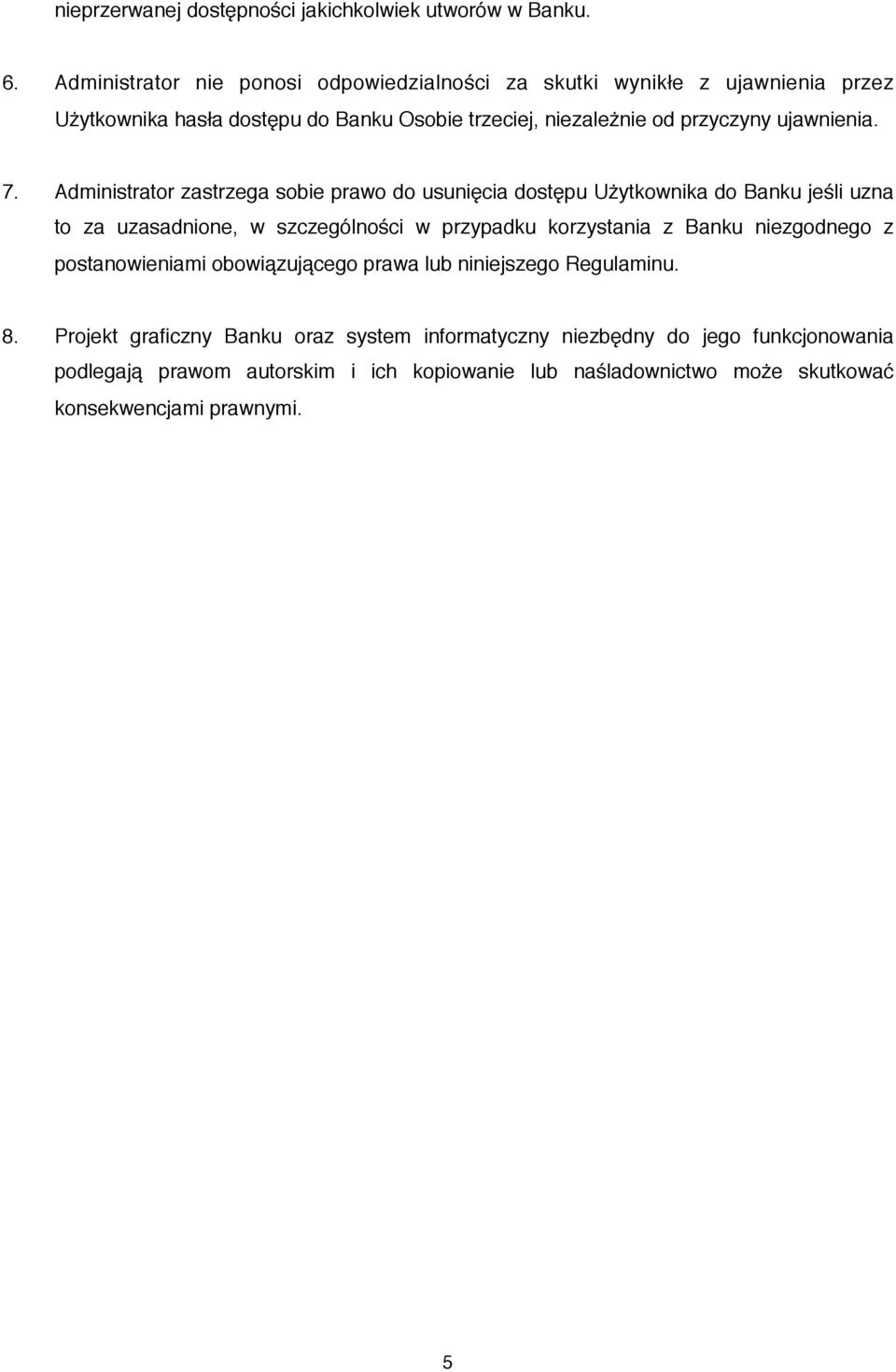 ujawnienia. 7.