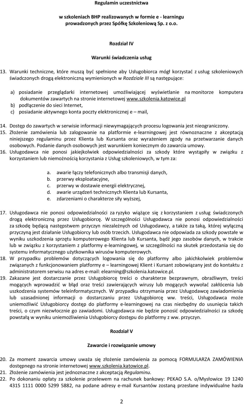 przeglądarki internetowej umożliwiającej wyświetlanie na monitorze komputera dokumentów zawartych na stronie internetowej www.szkolenia.katowice.