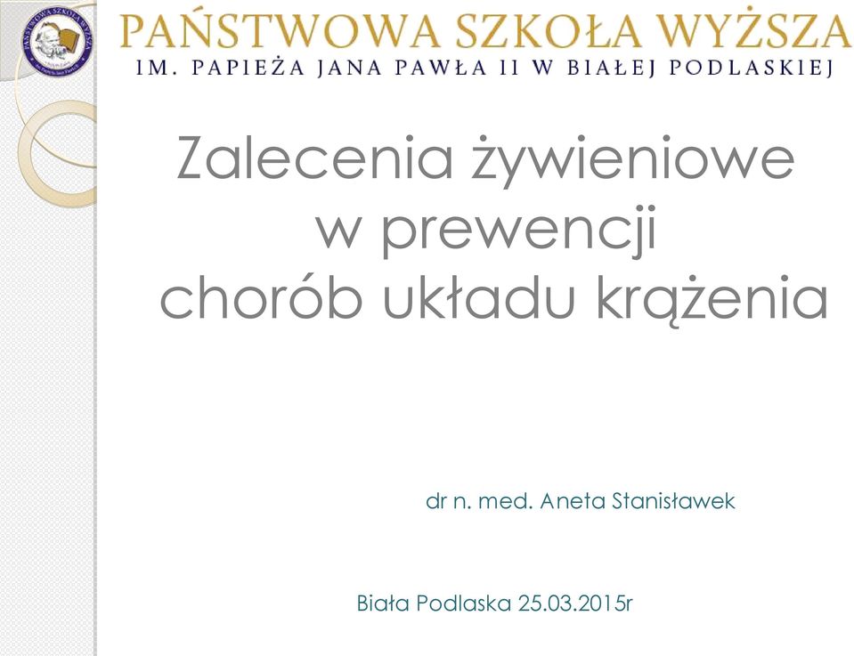 krążenia dr n. med.