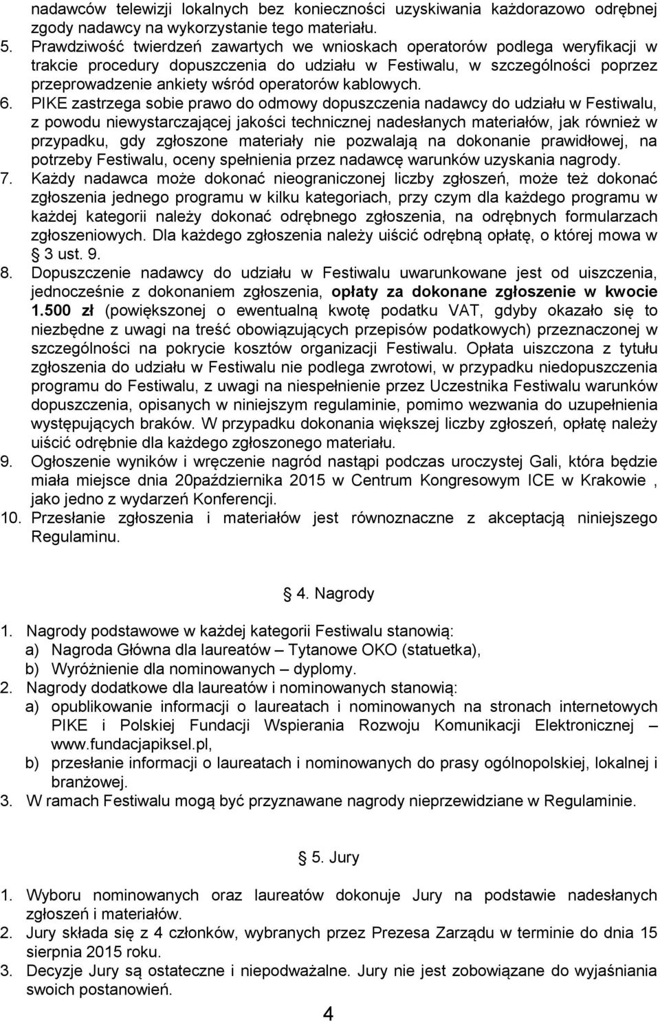 kablowych. 6.