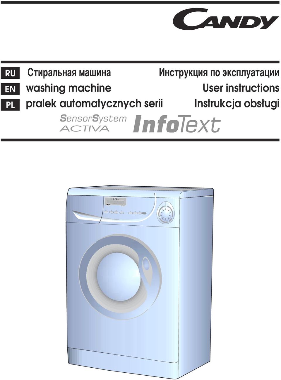 washing machine User instructions