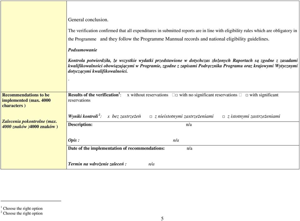 national eligibility guidelines.