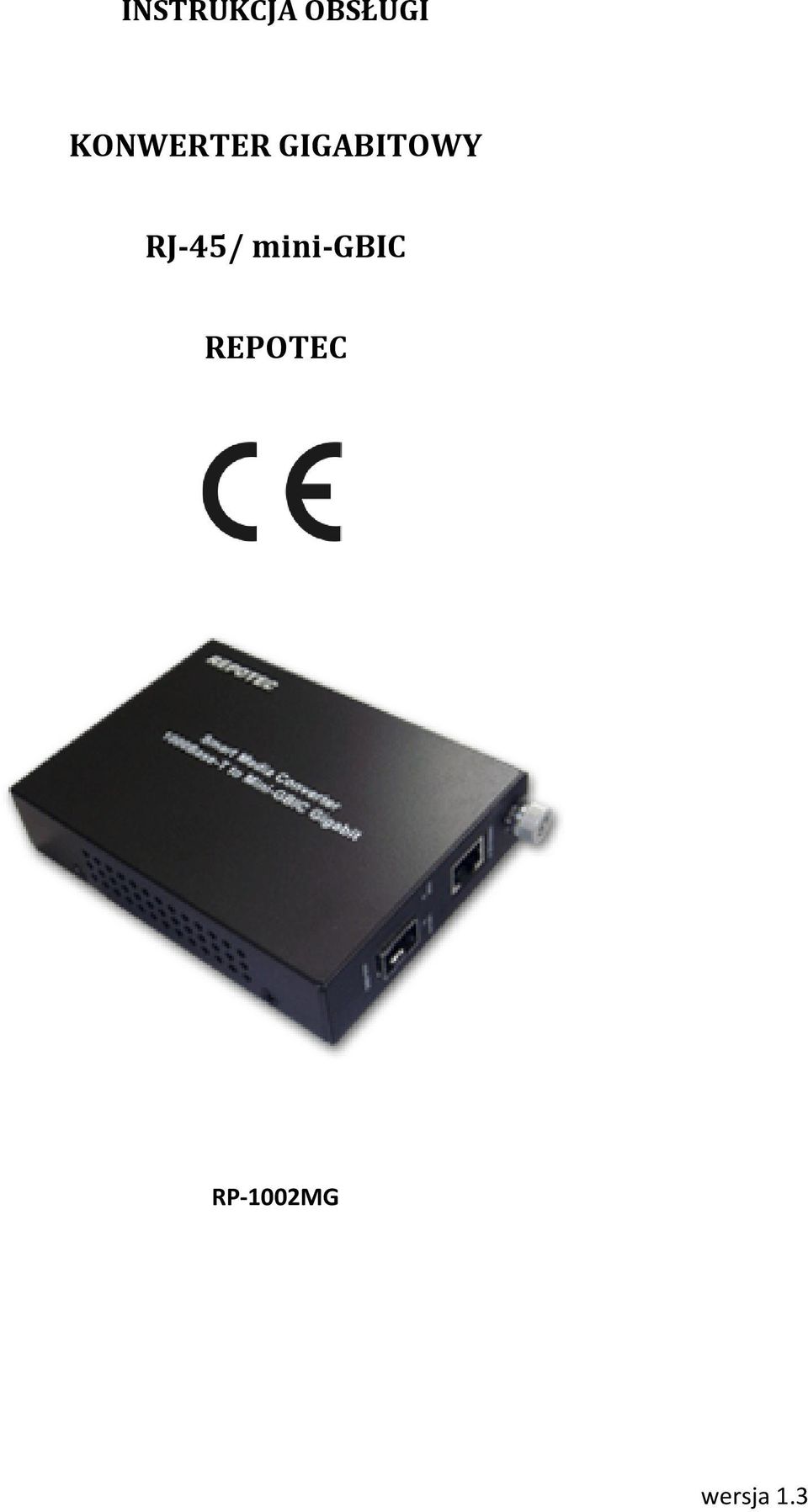 RJ-45/ mini-gbic