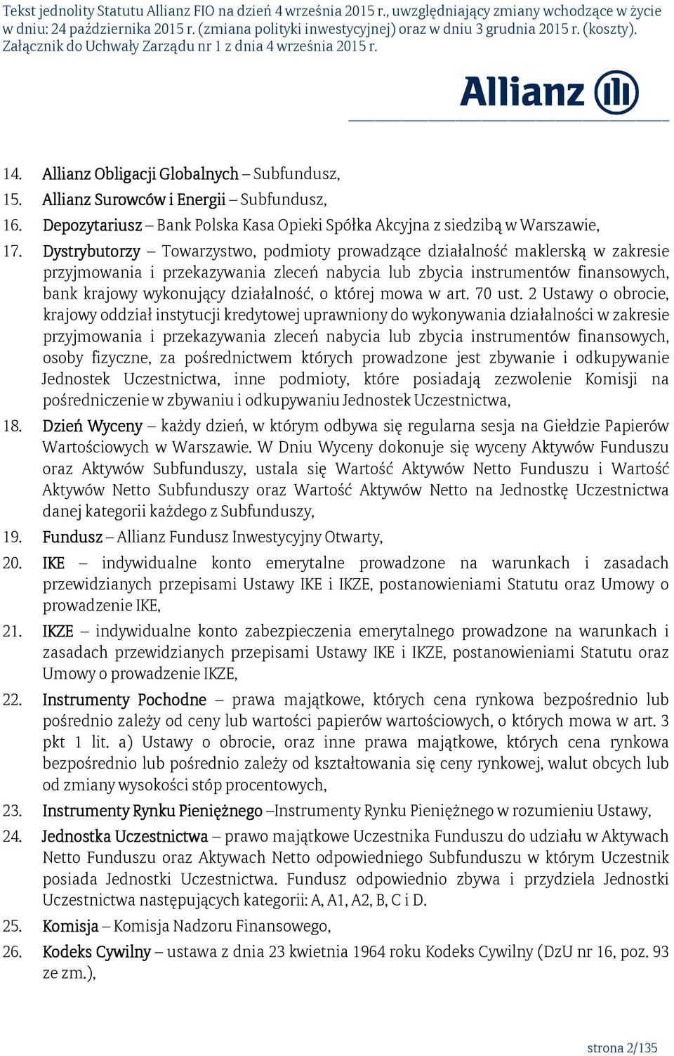 której mowa w art. 70 ust.