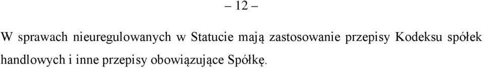 przepisy Kodeksu spółek