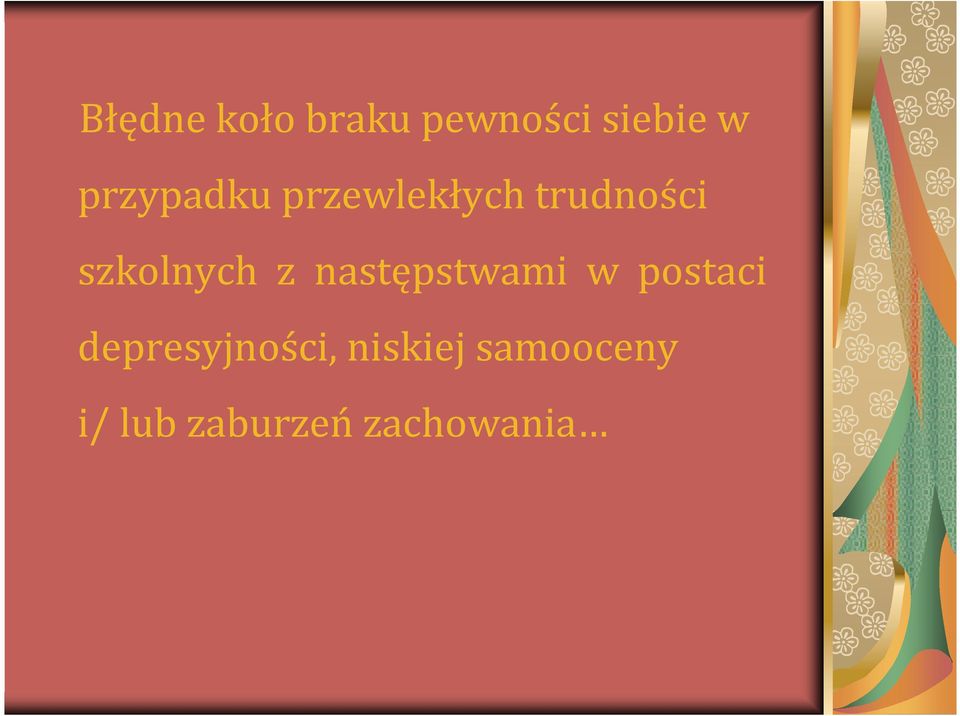 szkolnych z następstwami w postaci