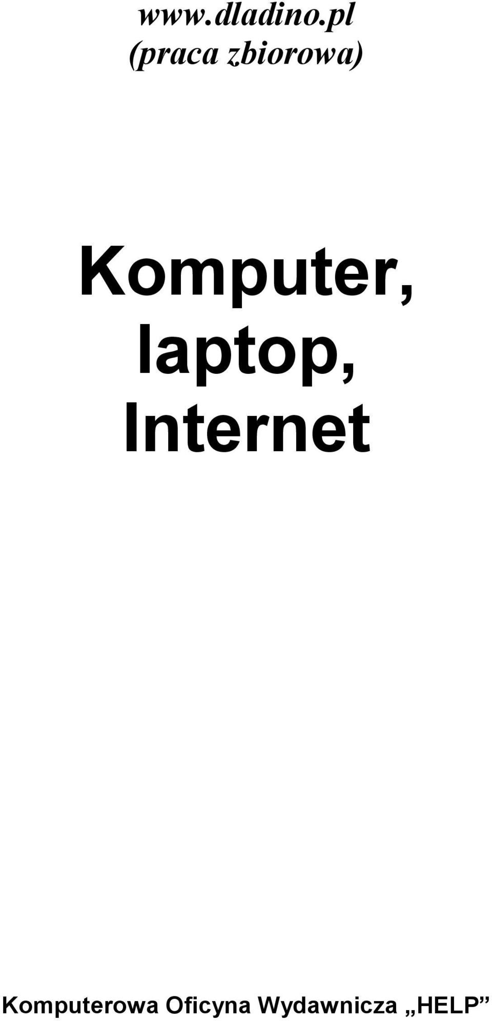 Komputer, laptop,