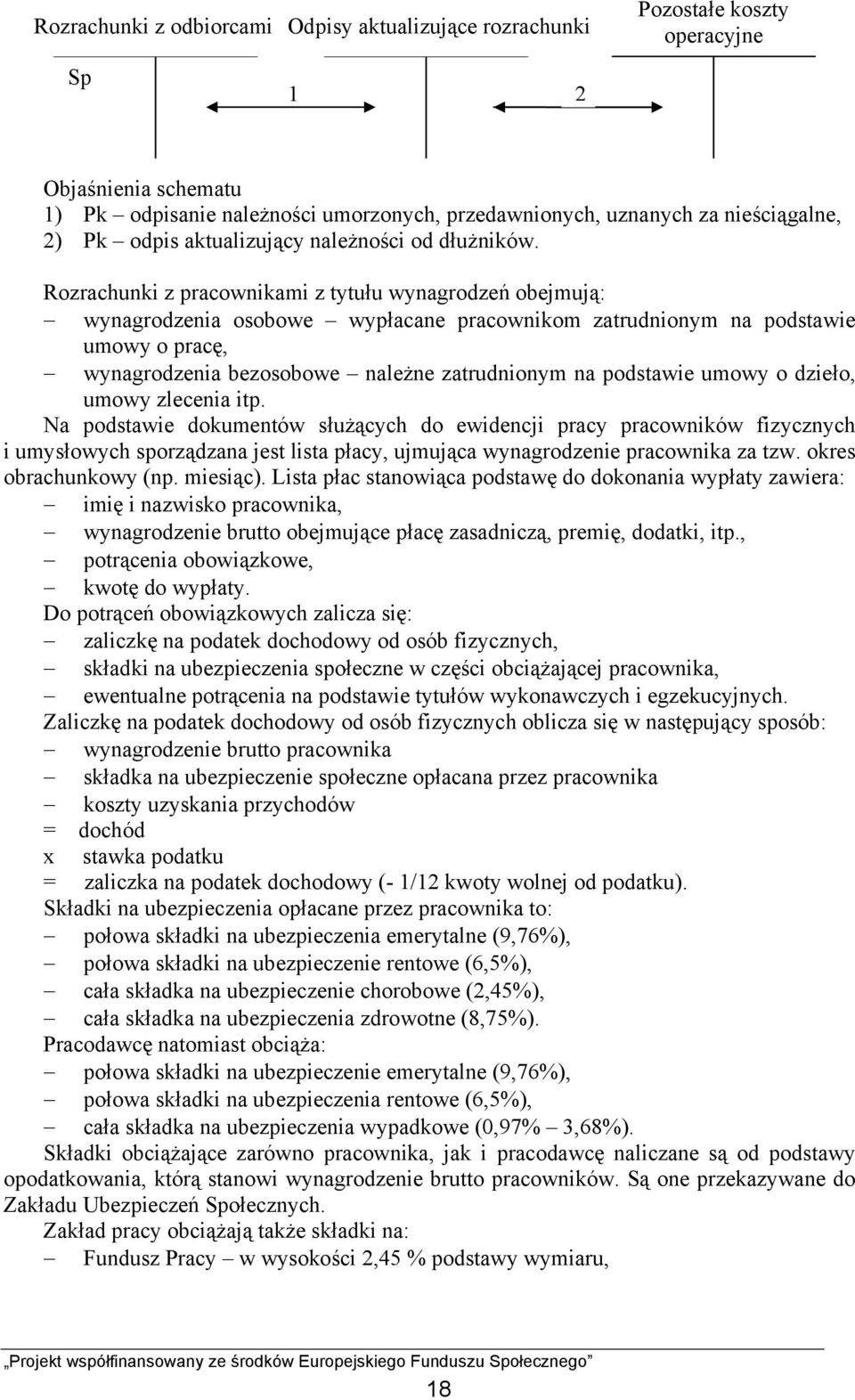 Rozrachunki z pracownikami z tytułu wynagrodzeń obejmują: wynagrodzenia osobowe wypłacane pracownikom zatrudnionym na podstawie umowy o pracę, wynagrodzenia bezosobowe należne zatrudnionym na