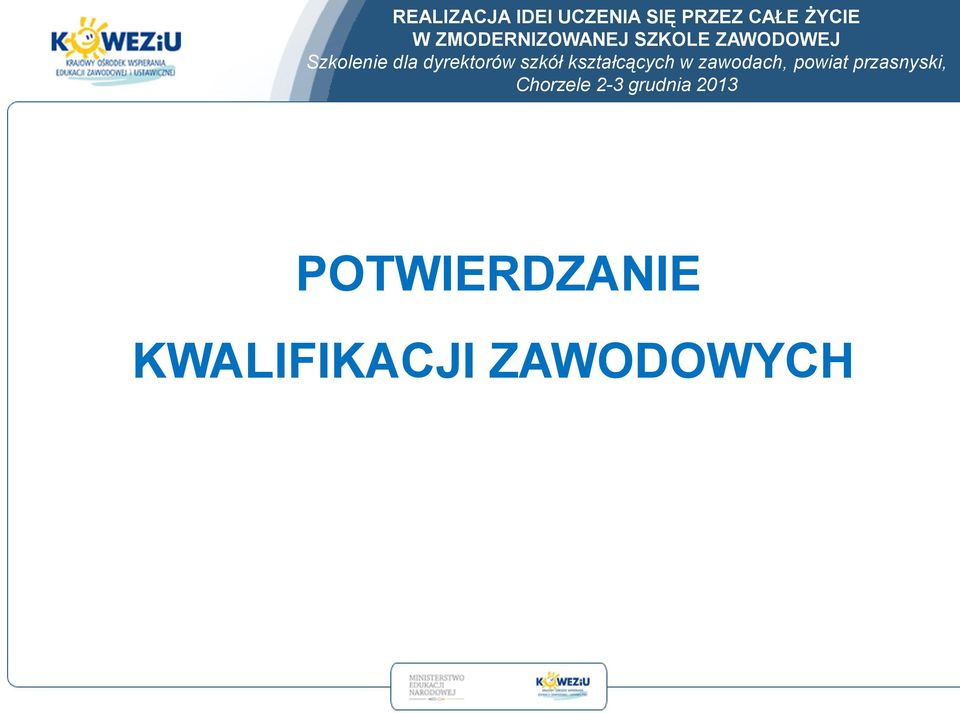 dyrektorów szkół kształcących w zawodach, powiat