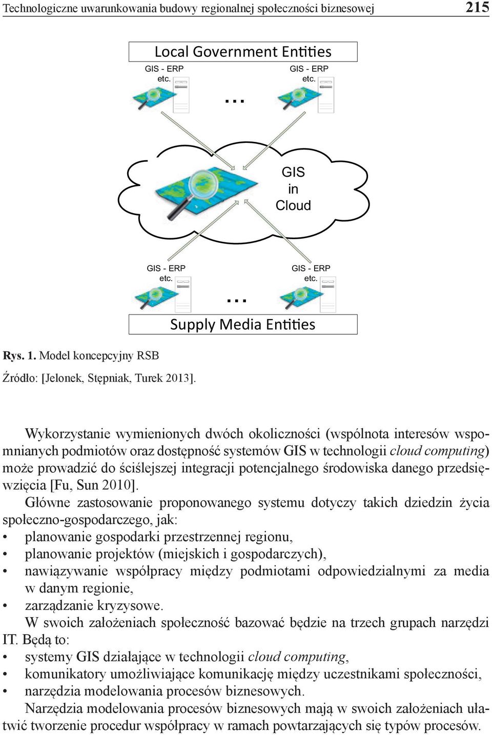 Supply Media En es Wykorzystanie wymienionych dwóch okoliczności (wspólnota interesów wspomnianych podmiotów oraz dostępność systemów GIS w technologii cloud computing) może prowadzić do ściślejszej