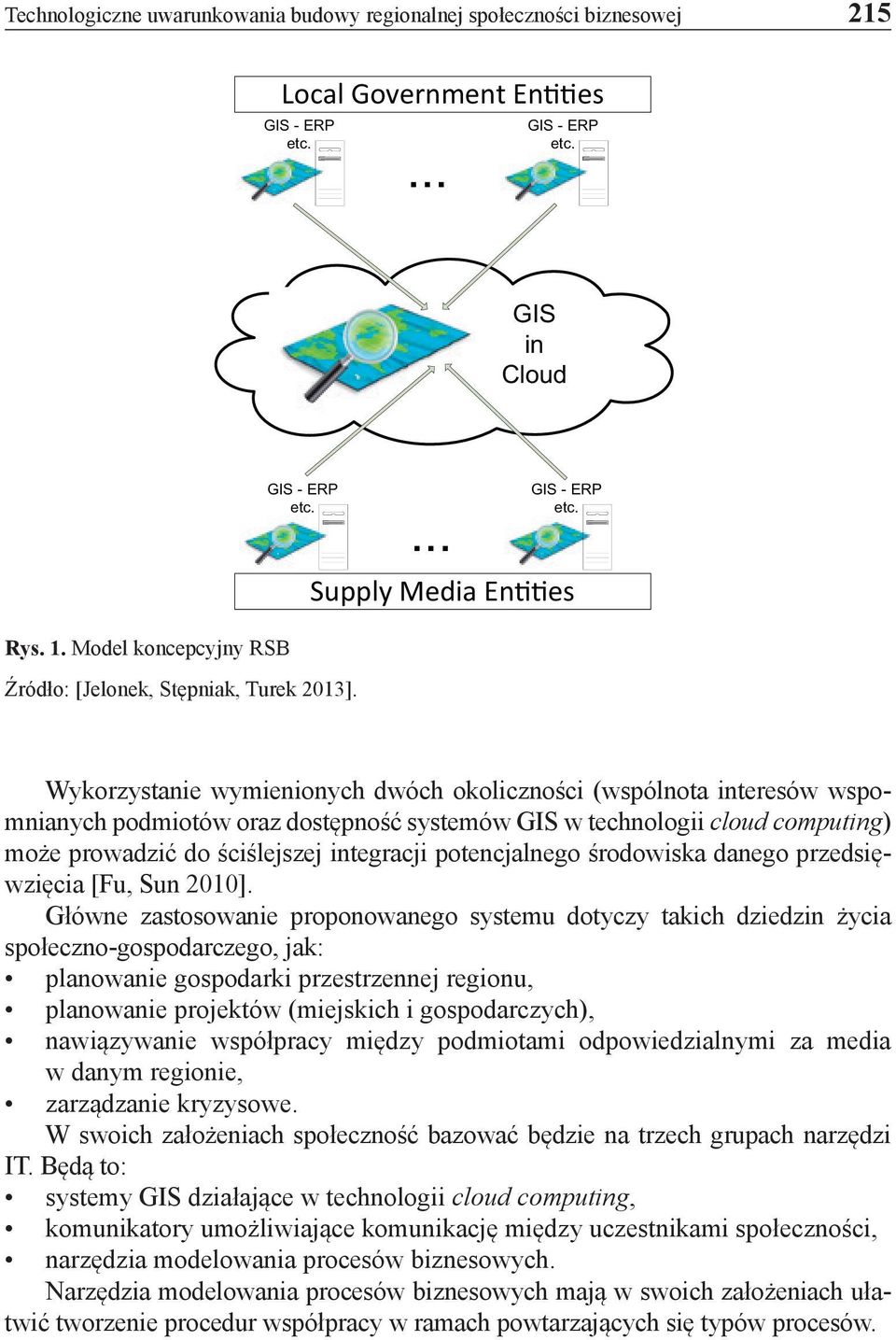 Supply Media En es Wykorzystanie wymienionych dwóch okoliczności (wspólnota interesów wspomnianych podmiotów oraz dostępność systemów GIS w technologii cloud computing) może prowadzić do ściślejszej