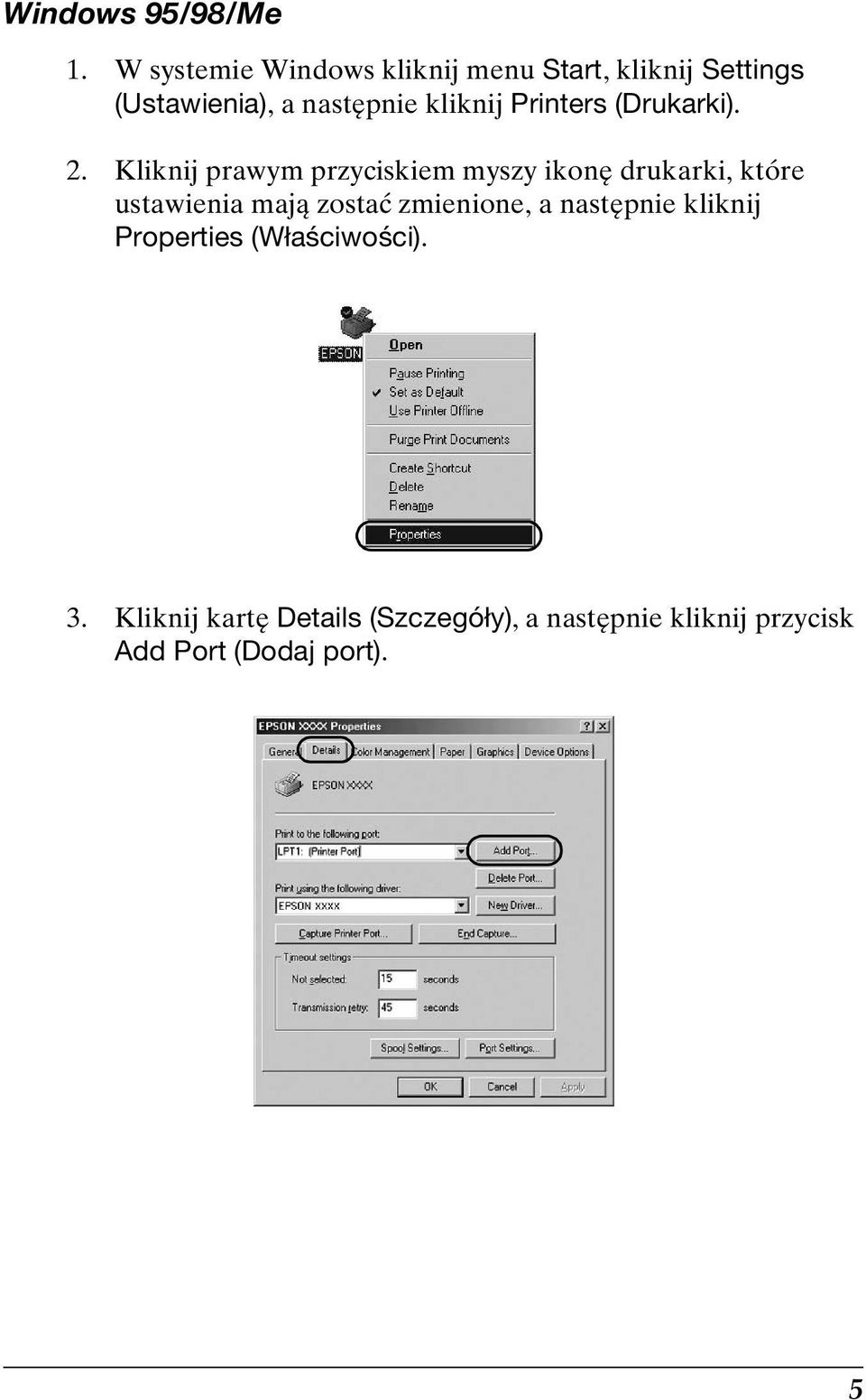 Printers (Drukarki). 2.