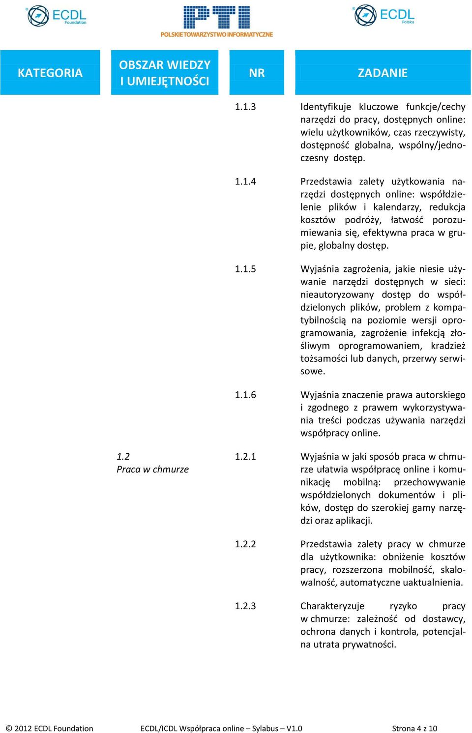 zagrożenie infekcją złośliwym oprogramowaniem, kradzież tożsamości lub danych, przerwy serwisowe. 1.