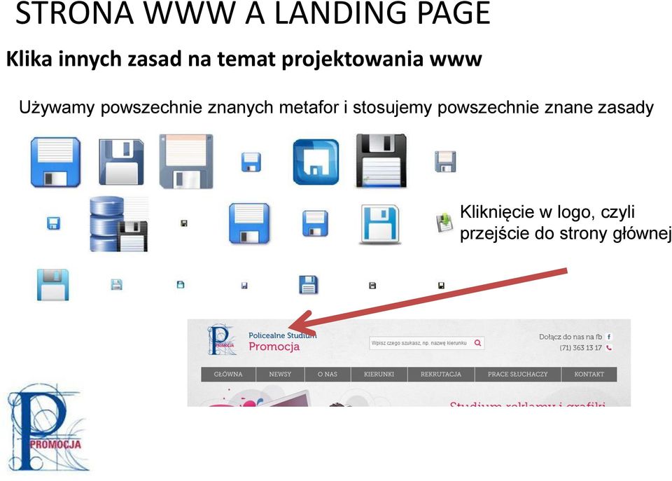 stosujemy powszechnie znane zasady