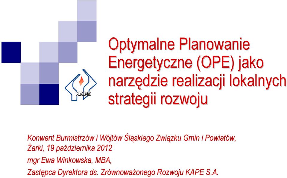 Śląskiego Związku Gmin i Powiatów, w, śarki, 19 października 2012 mgr
