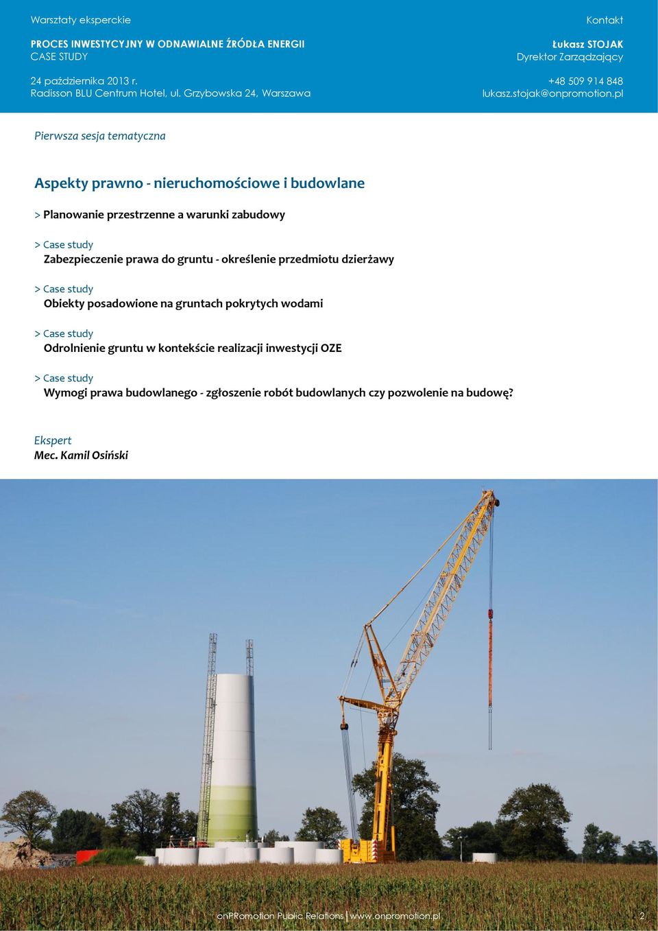 posadowione na gruntach pokrytych wodami Odrolnienie gruntu w kontekście realizacji inwestycji OZE
