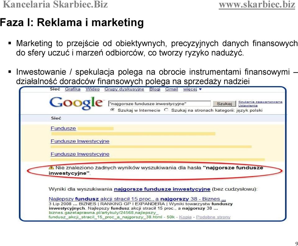 tworzy ryzyko nadużyć.