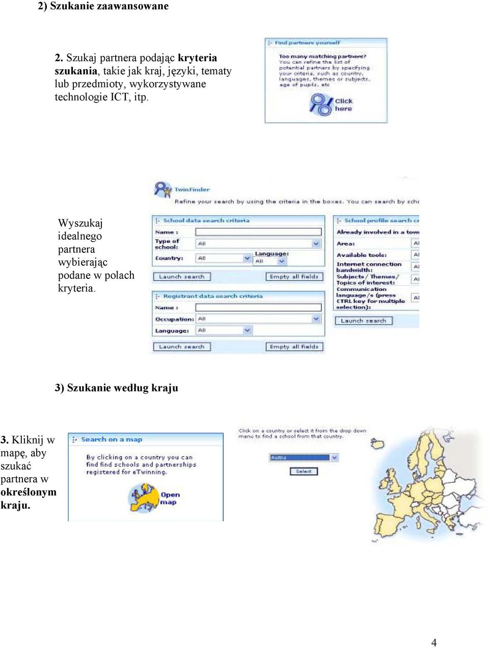 lub przedmioty, wykorzystywane technologie ICT, itp.