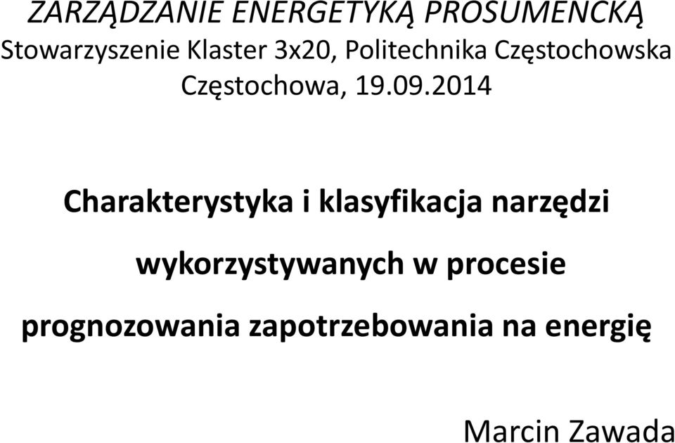 9. Charakterystyka i klasyfika ja arzędzi