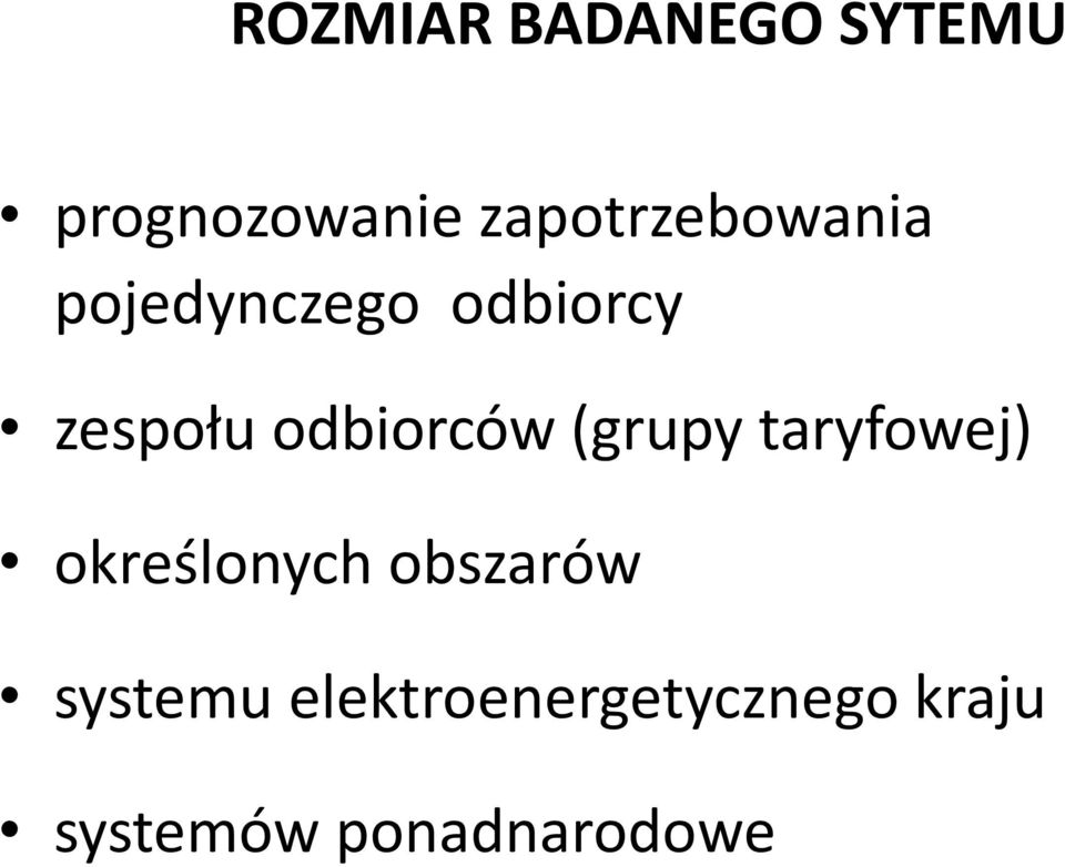 od ior ów grup tar fowej określo h o szarów