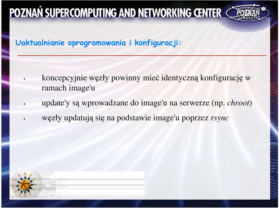 image'u update'y są wprowadzane do image'u na serwerze