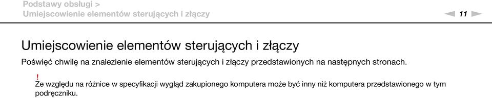 złączy przedstawionych na następnych stronach.