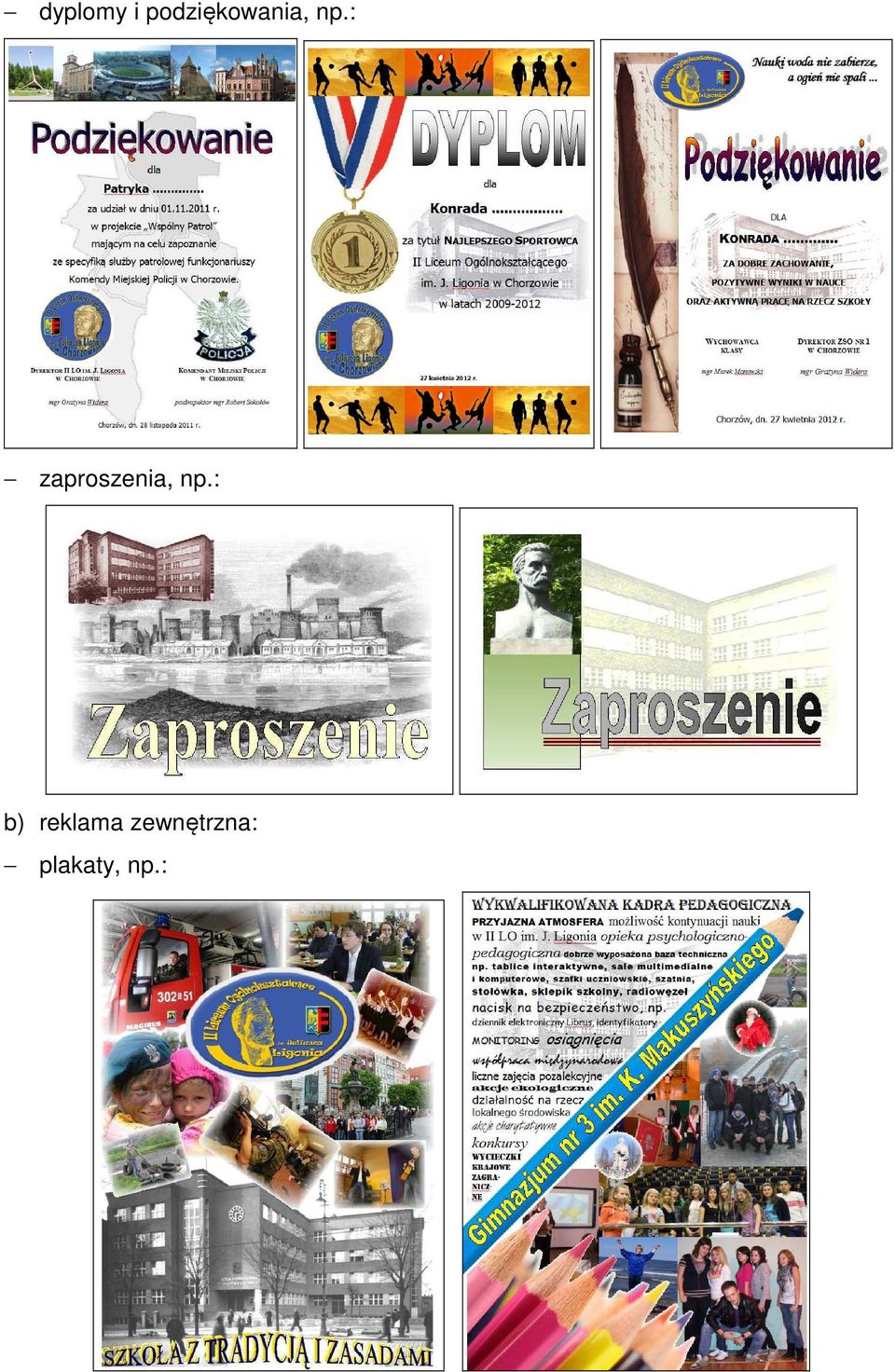 : zaproszenia, np.