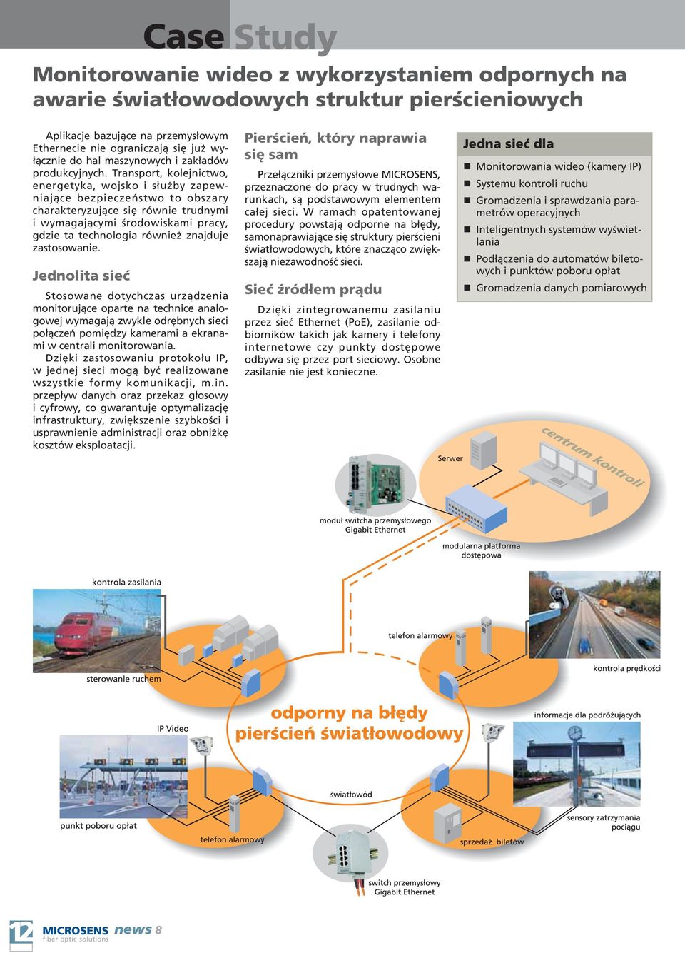 Transport, kolejnictwo, energetyka, wojsko i służby zapewniające bezpieczeństwo to obszary charakteryzujące się równie trudnymi i wymagającymi środowiskami pracy, gdzie ta technologia również