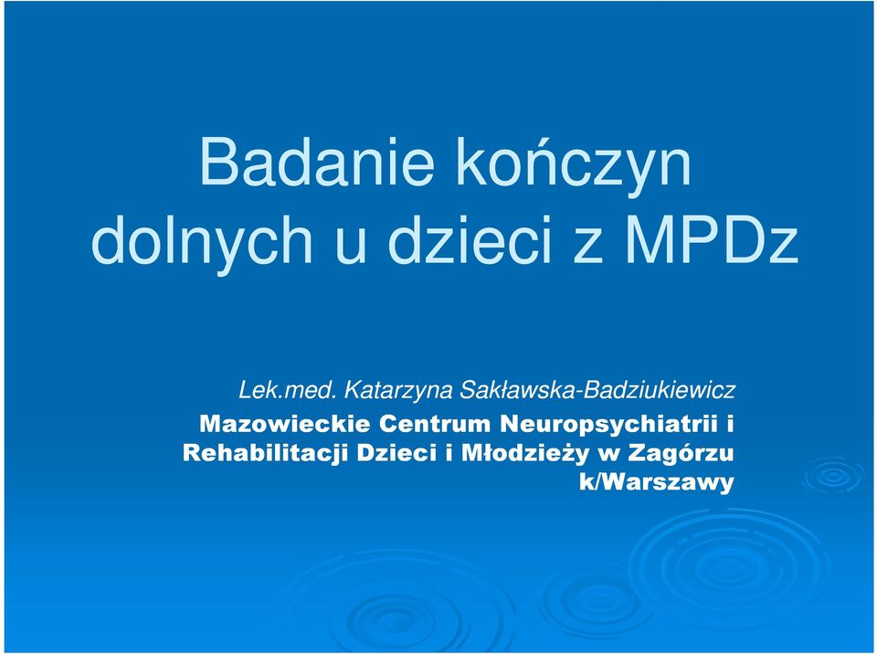 Mazowieckie Centrum Neuropsychiatrii i