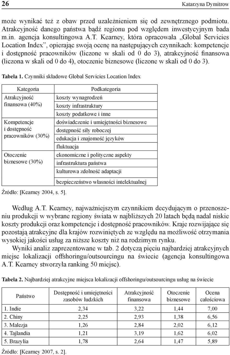 finansowa (liczona w skali od 0 do 4), otoczenie biznesowe (liczone w skali od 0 do 3). Tabela 1.