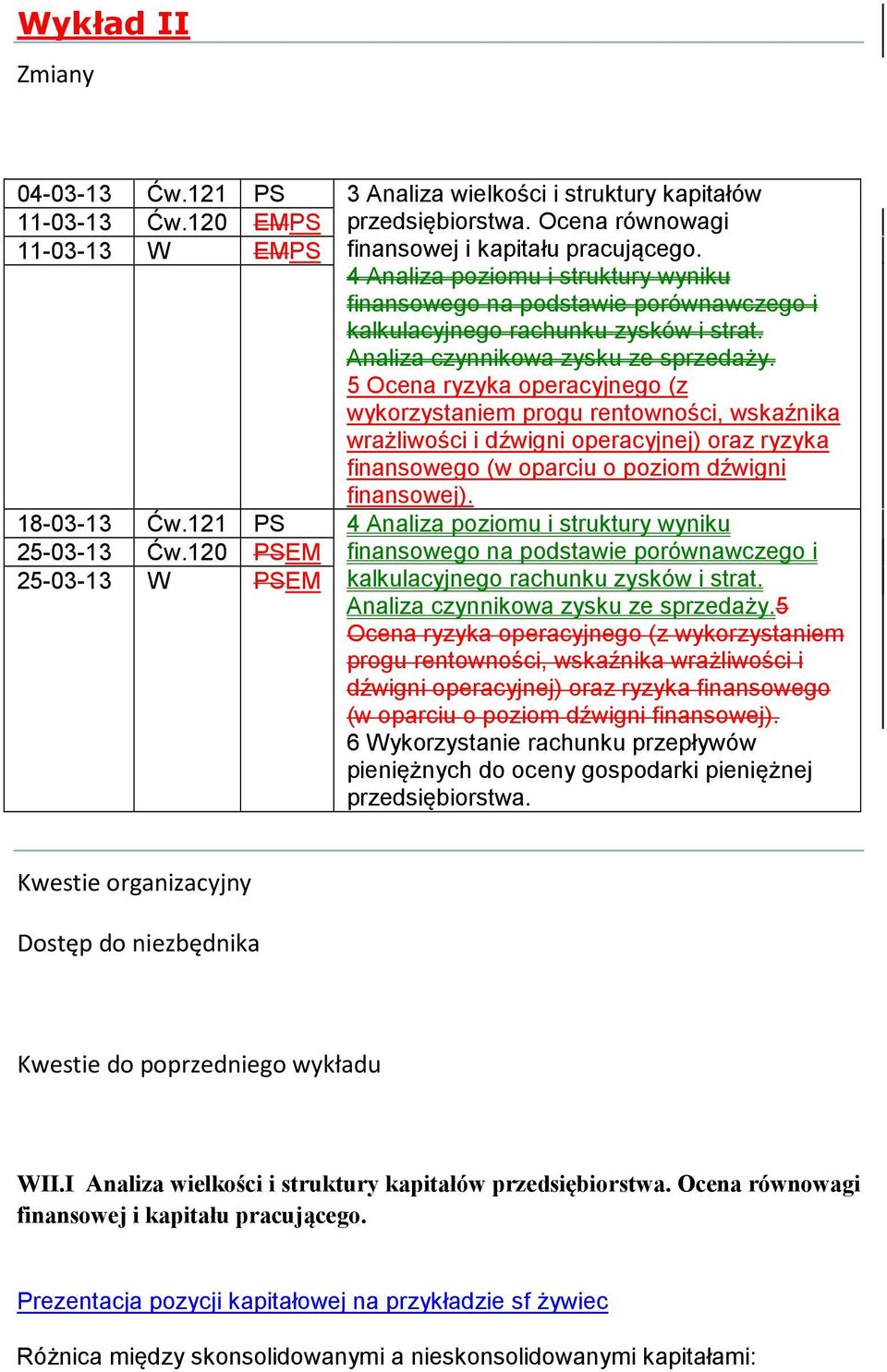 Ćw.121 PS 3 Analiza wielkości i struktury kapitałów - PDF Darmowe pobieranie