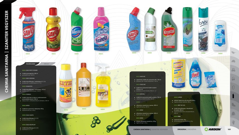 DOMESTOS środek do czyszczenia toalet w płynie (750 ml, 5 l) folyékony toalett-tisztító (750 ml, 5 l) środek dezynfekujący i wybielający, 750 ml tisztító- és fertőtlenítőszer, 750 ml środek do