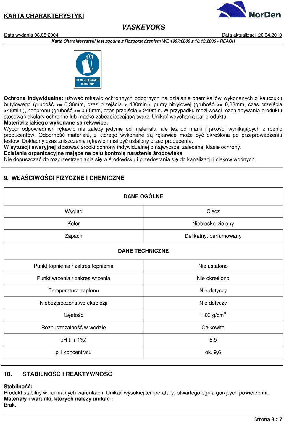 W przypadku możliwości rozchlapywania produktu stosować okulary ochronne lub maskę zabezpieczającą twarz. Unikać wdychania par produktu.