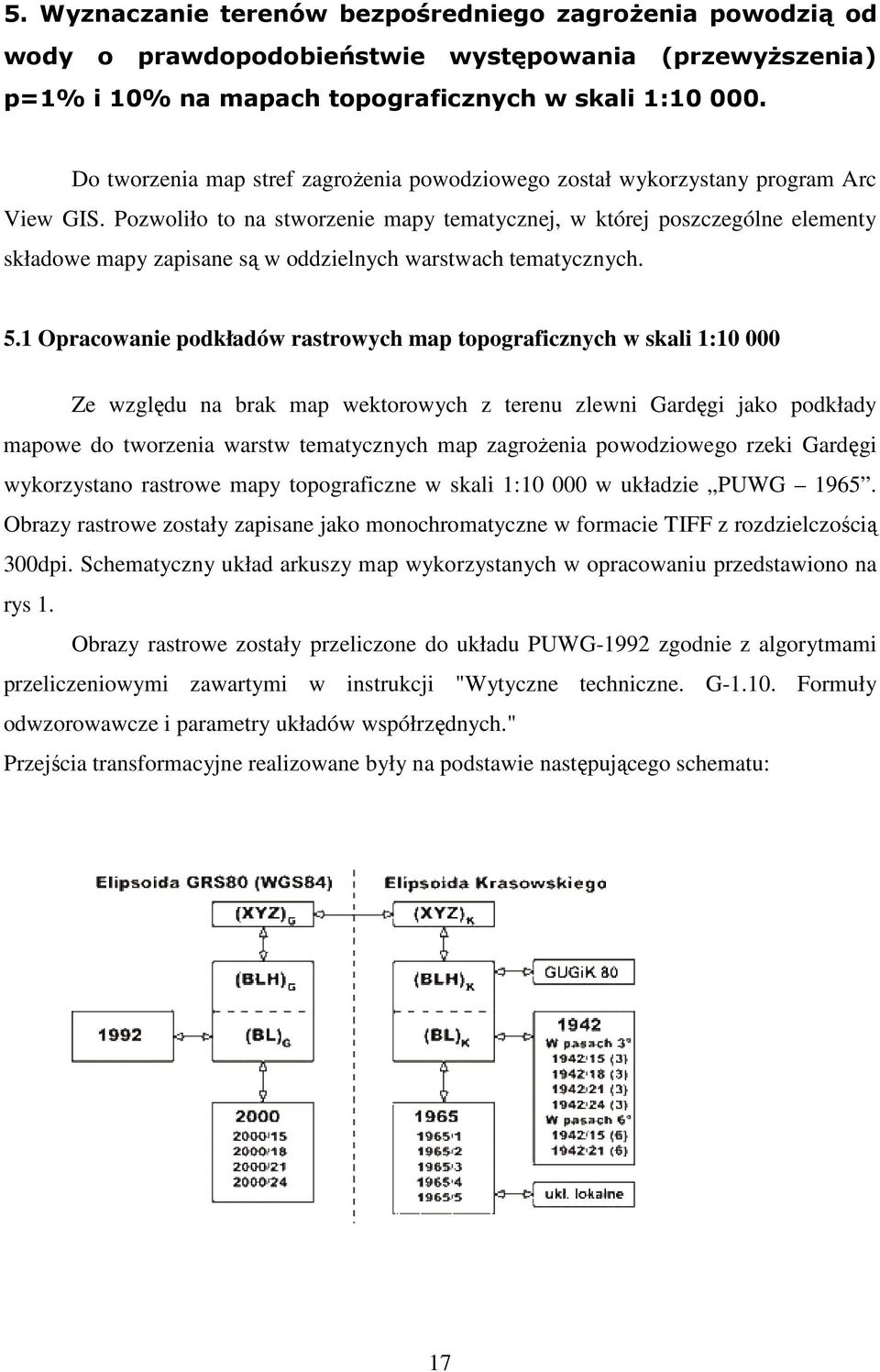 Pozwoliło to na stworzenie mapy tematycznej, w której poszczególne elementy składowe mapy zapisane są w oddzielnych warstwach tematycznych. 5.