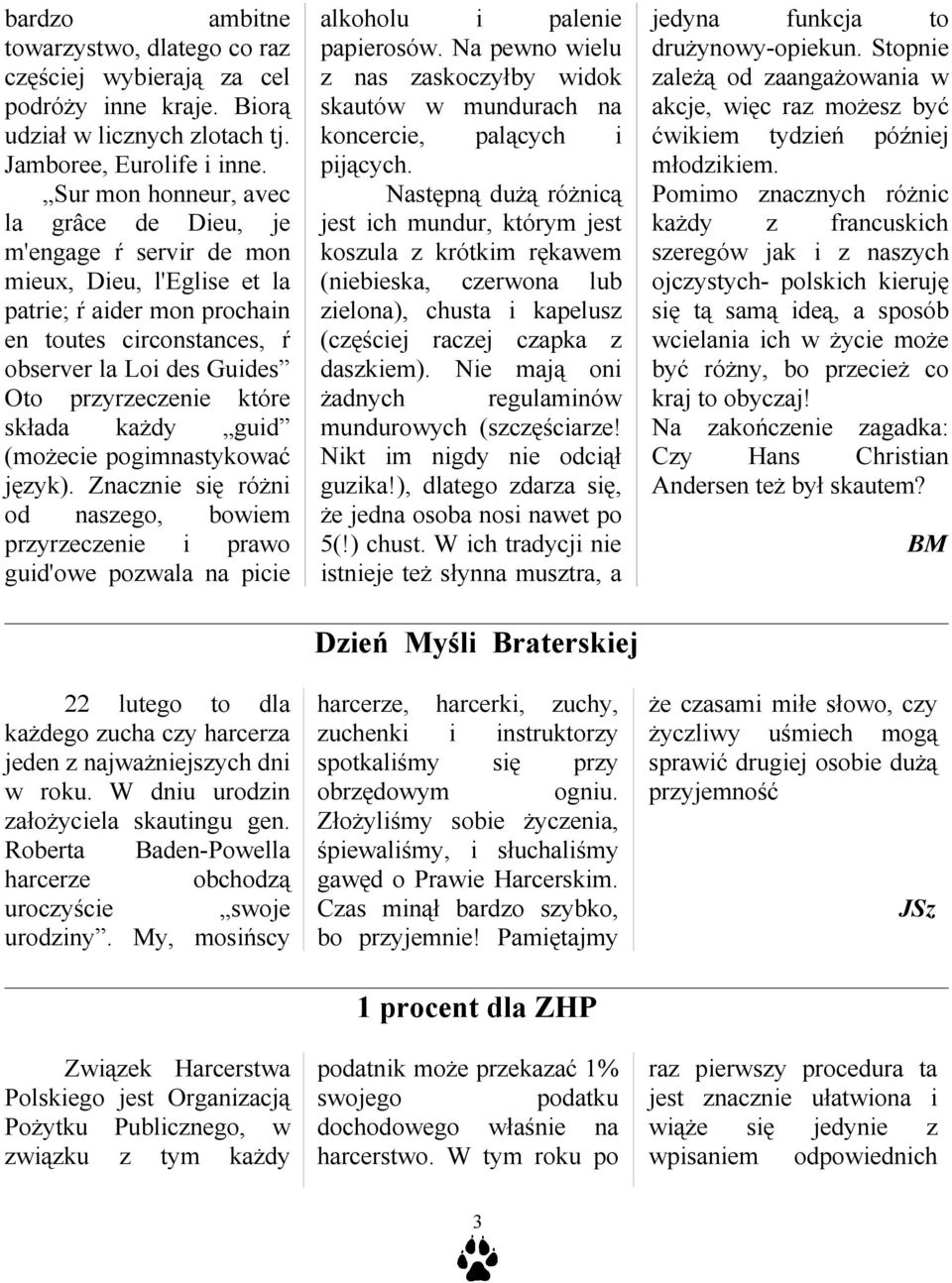 które składa każdy guid (możecie pogimnastykować język).